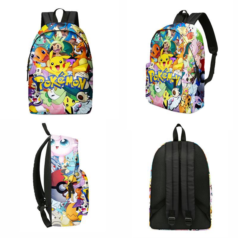 Pokemon Pikachu Backpack Pencil Bag 
