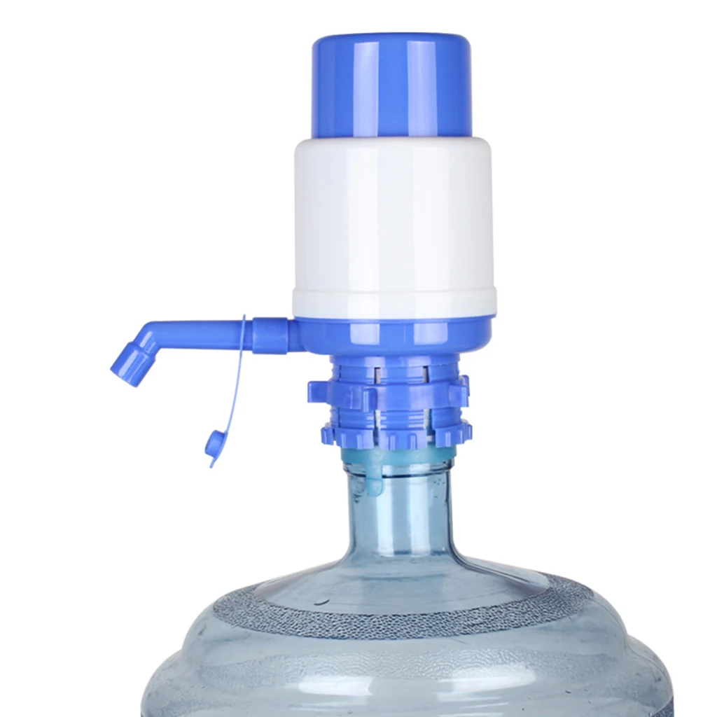 Press Water Bottle Pump Water Drinking Water Pump Water Dispenser Hand Press Portable Small Bucket Mini Hand With Spout Holder