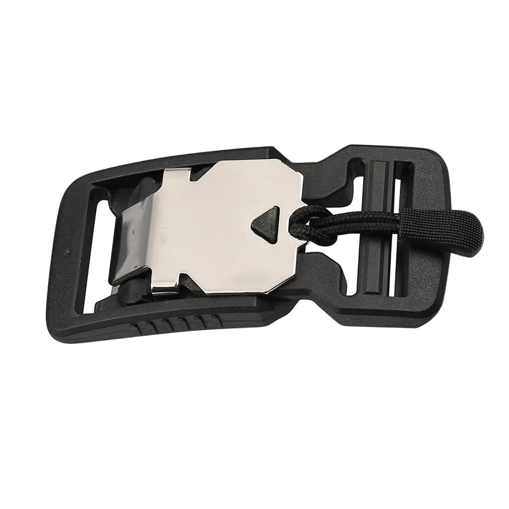 Plastic Adjustable Webbing Buckle Security Lock Quick Release For 25mm Strap