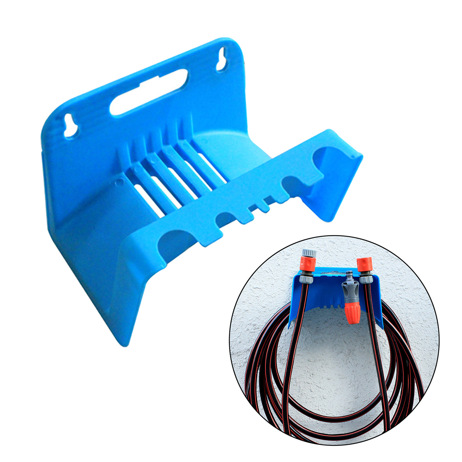 Hose Hanger Holder Wall Mounted Water Pipe Storage Rack Hook Multifunctional