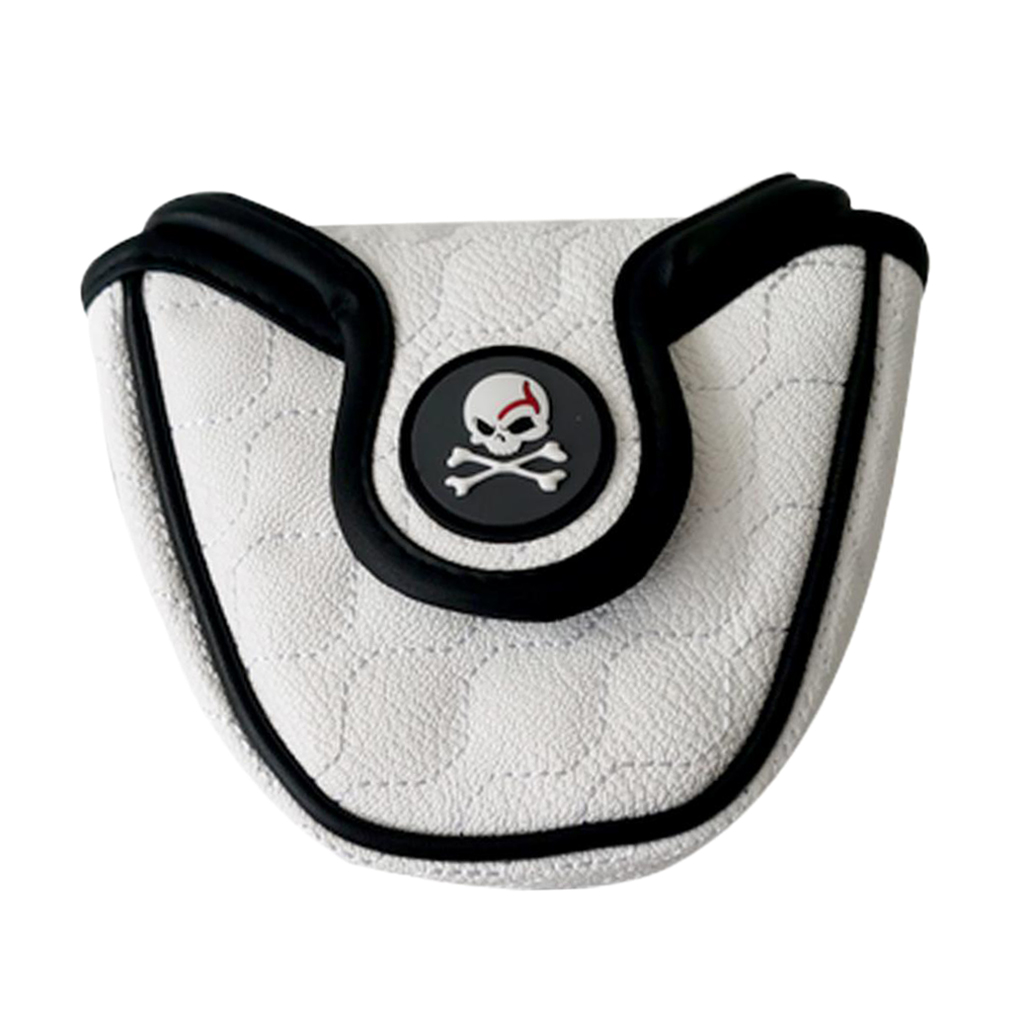 Golf Putter Headcovers - Universal fits both Blades and Mallets - Compact & Durable