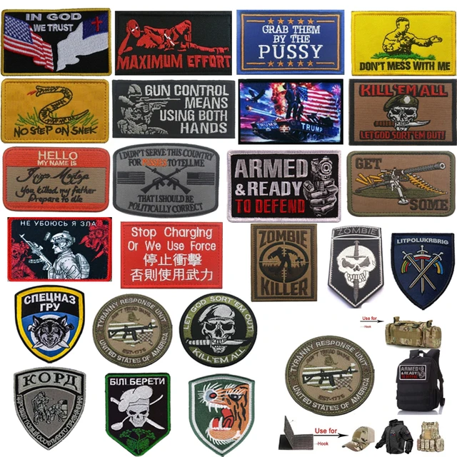 Tactical Patches & Badges: Tactical, Military & Traditional Designs – The  Back Alley Army Store