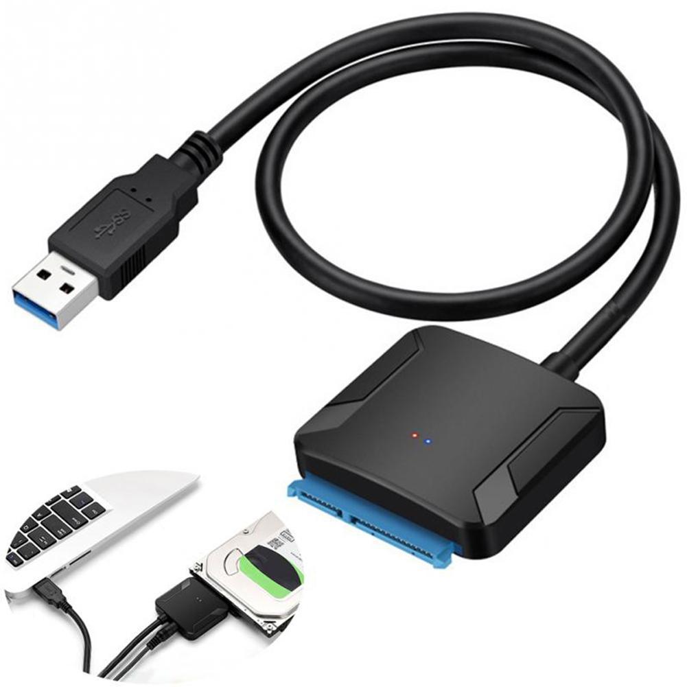 SATA Cable to USB Convert Cord Adapter for SSD HDD