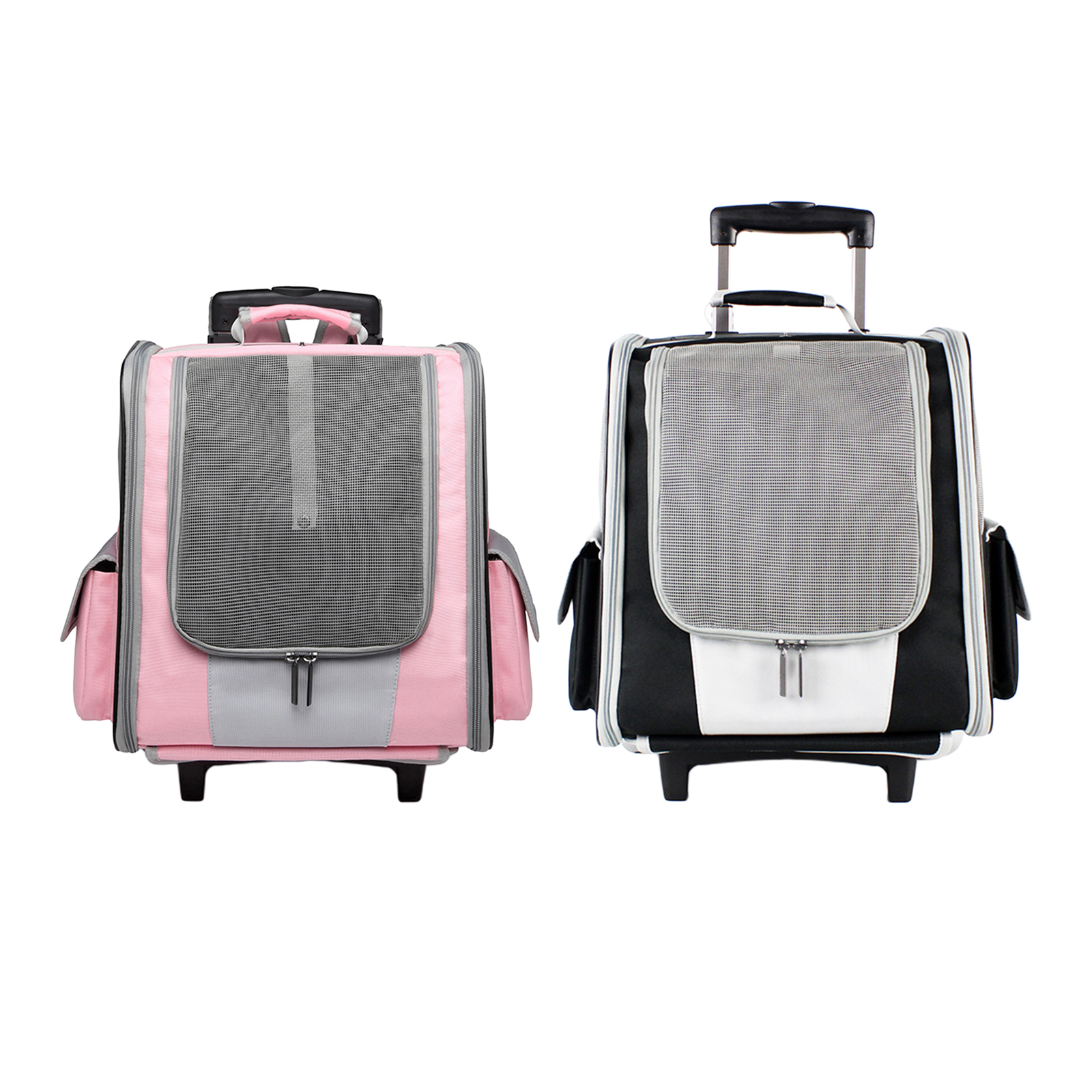 Fashion Pet Trolley Case Carrier Cats Puppy Small Dog Ventilated Cat Backpack Carrier, Comfort for Travel Hiking Walking Outdoor