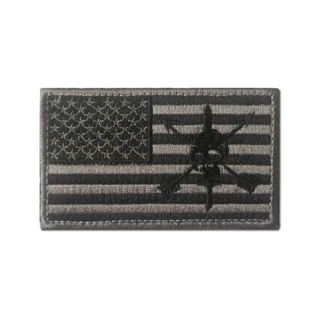 Infrared USA US Flag Reflective American IR Patch United States SRT  Military Special Teams Tactical Fastener Appliques Hook Loop - AliExpress,  Ir American Flag Patch 