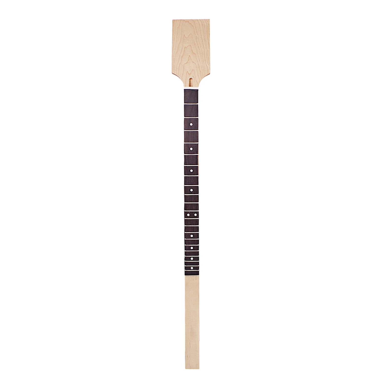 Wooden DIY 22 Frets Guitar Neck Electric Guitar Neck Paddle Head Maple Parts
