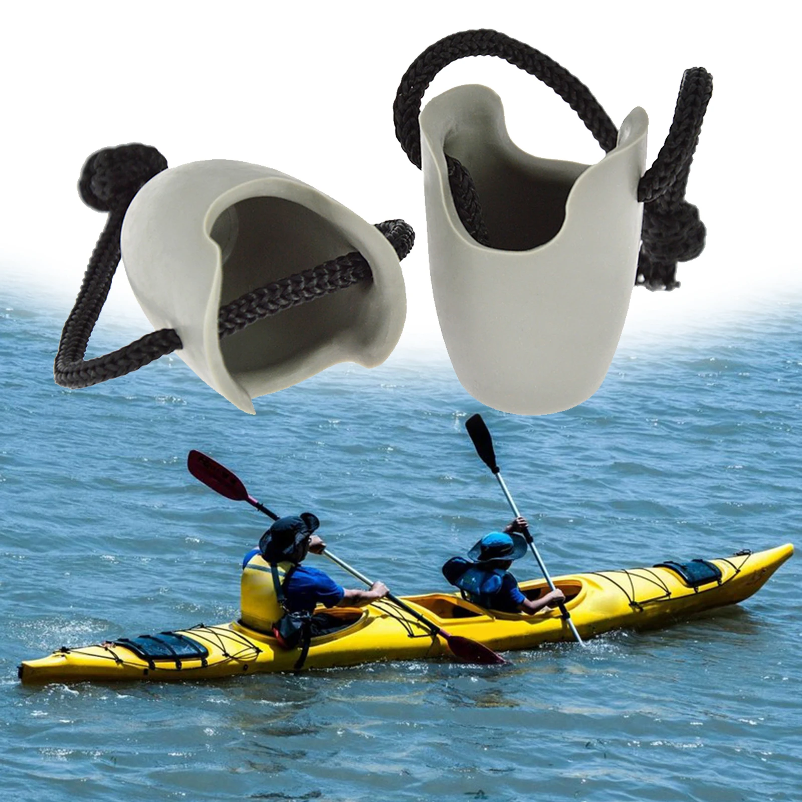 2x Universal Kayak Scupper Plug Marine Marine Drain Holes Bungs Stop Plugs 
