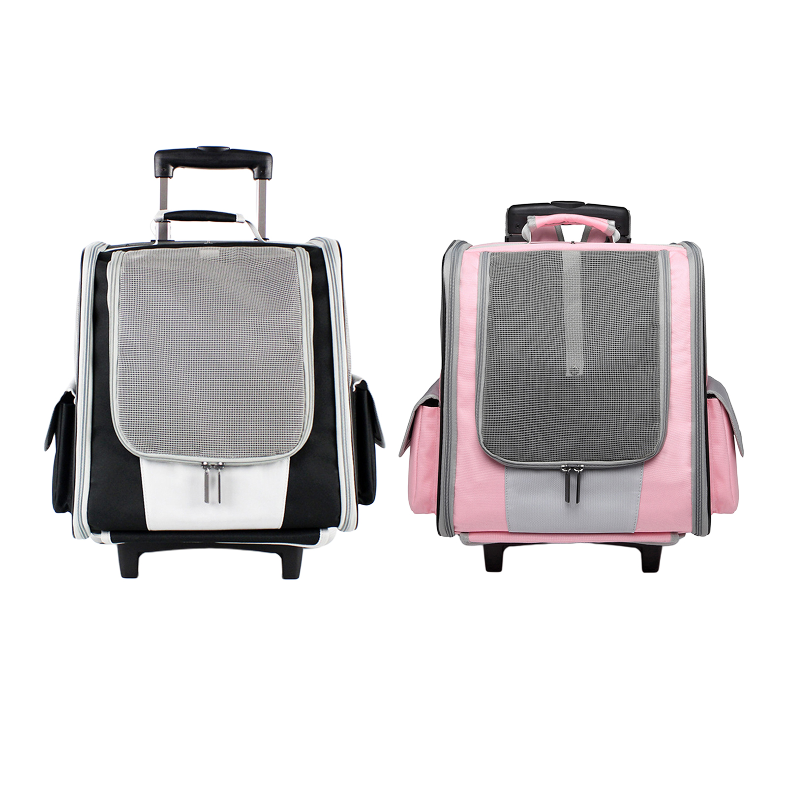 Fashion Pet Trolley Case Carrier Cats Puppy Small Dog Ventilated Cat Backpack Carrier, Comfort for Travel Hiking Walking Outdoor