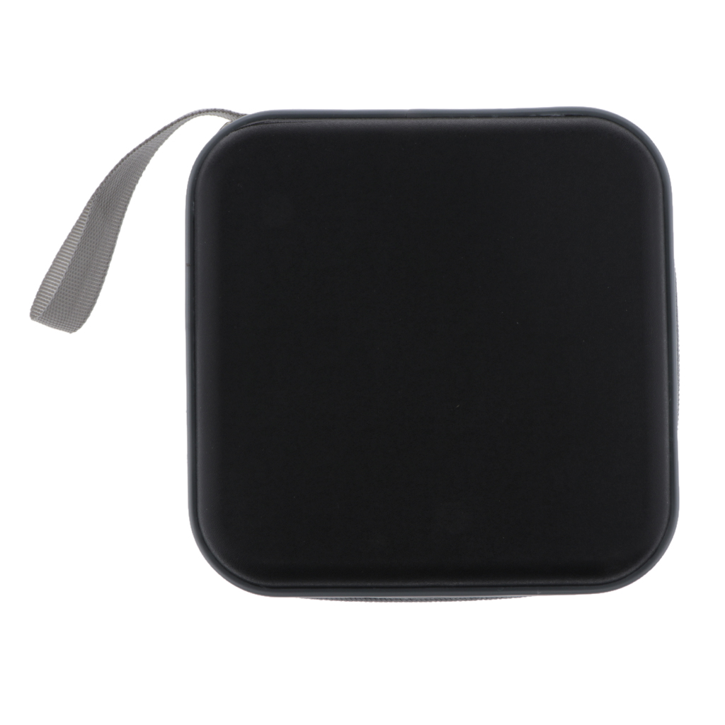 40 CD/VCD/DVD Case Binder Portable Hard Plastic Disc Container