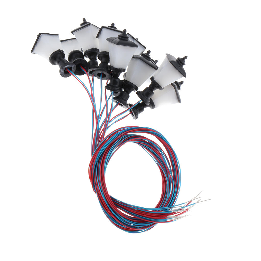 1: 100 H0 Model Railway Street Lights Headlights Train Lamp Post # 4