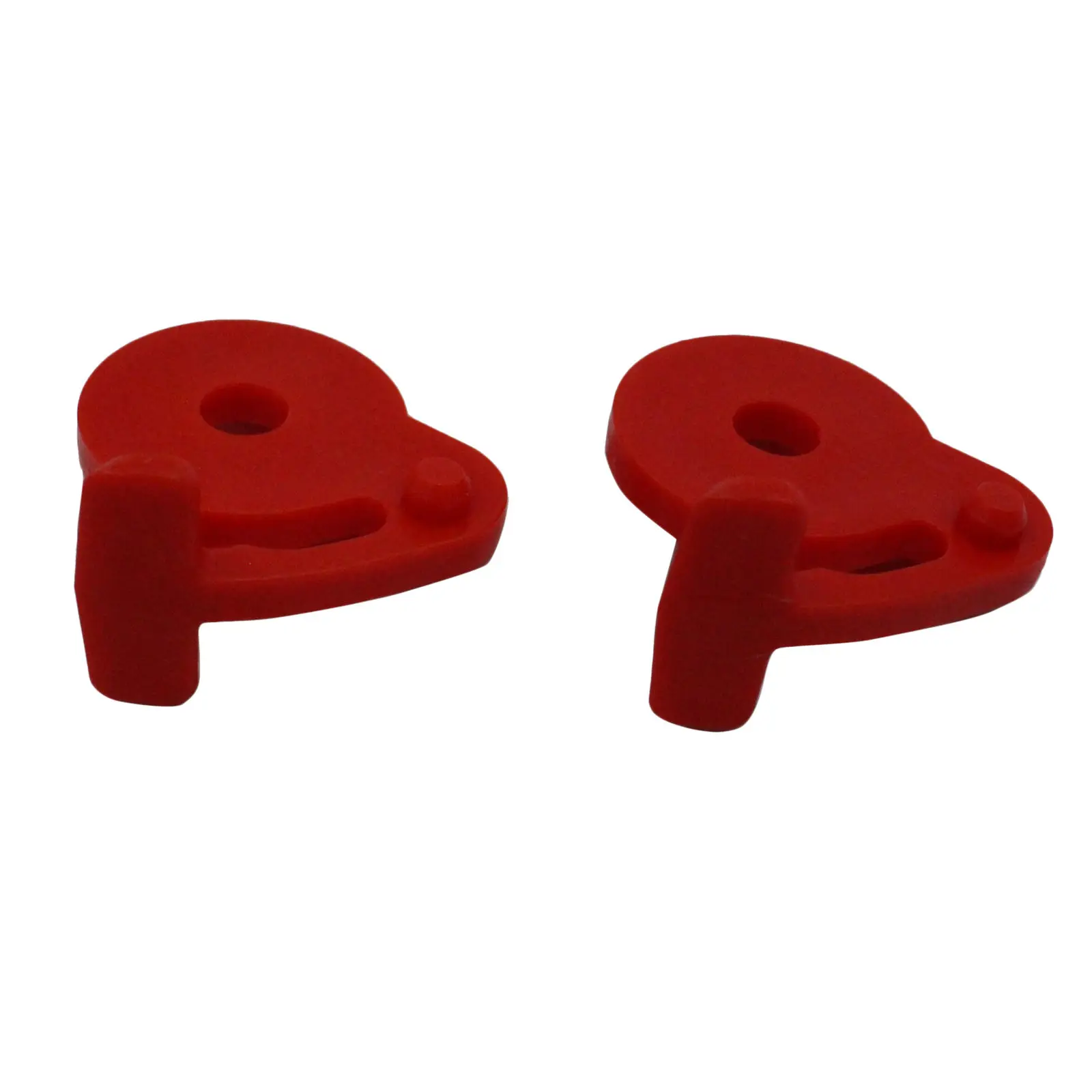 1 Pair Fuses Red Plastic Angle Locks for Side Wall Lock Trailer Basic Replacement 4024187135283 4024187109000 for STEMA BASIC