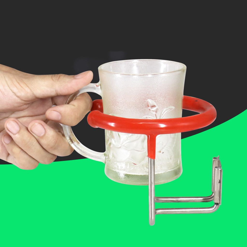 Beverage Cup Drink Holder Car Boat Coffee Mugs Stand Mount Metal with Screws