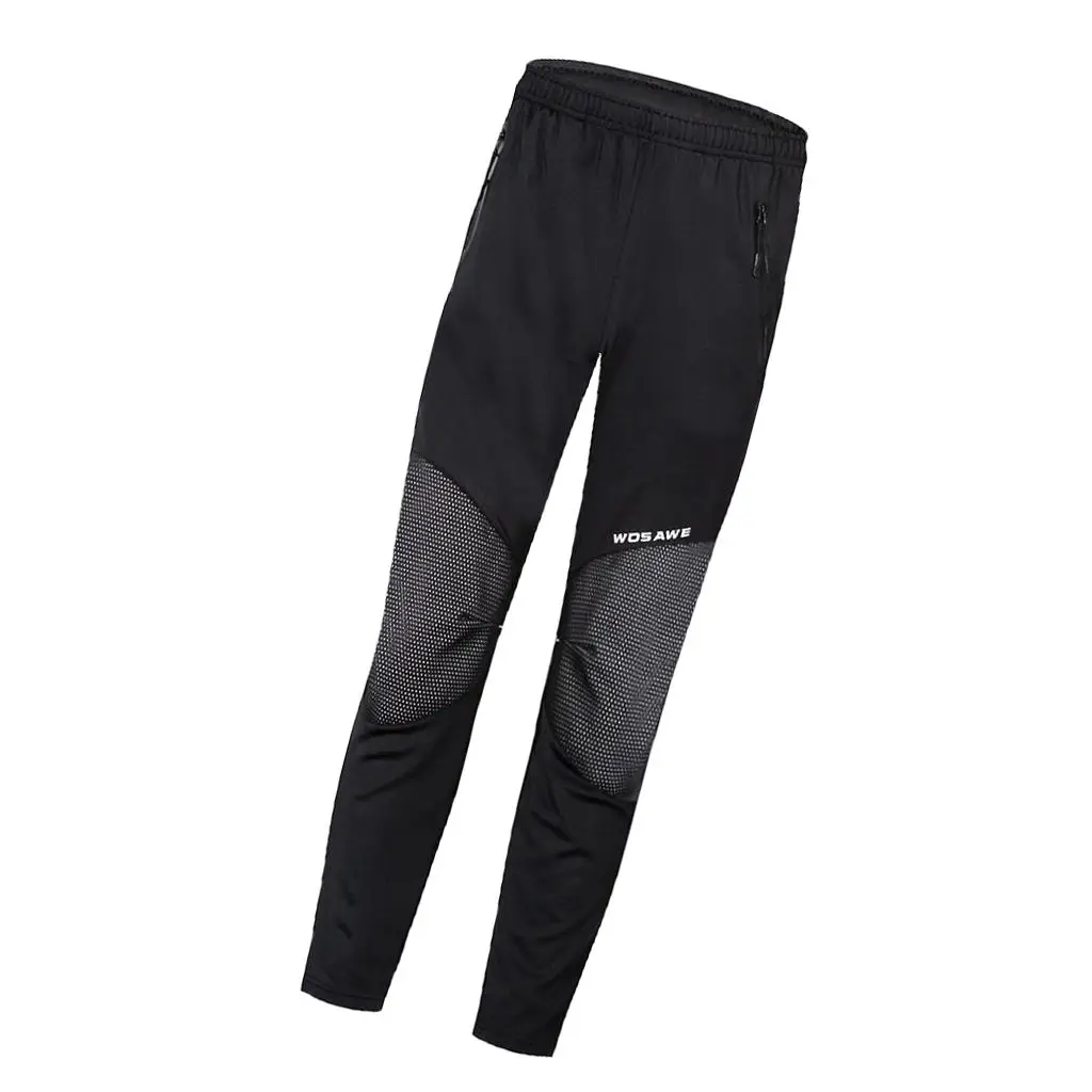 Winter Fleece Windproof Thermal Warm Long Pants for Cycling Running Hiking Fishing Outdoor Multi Sports Pants