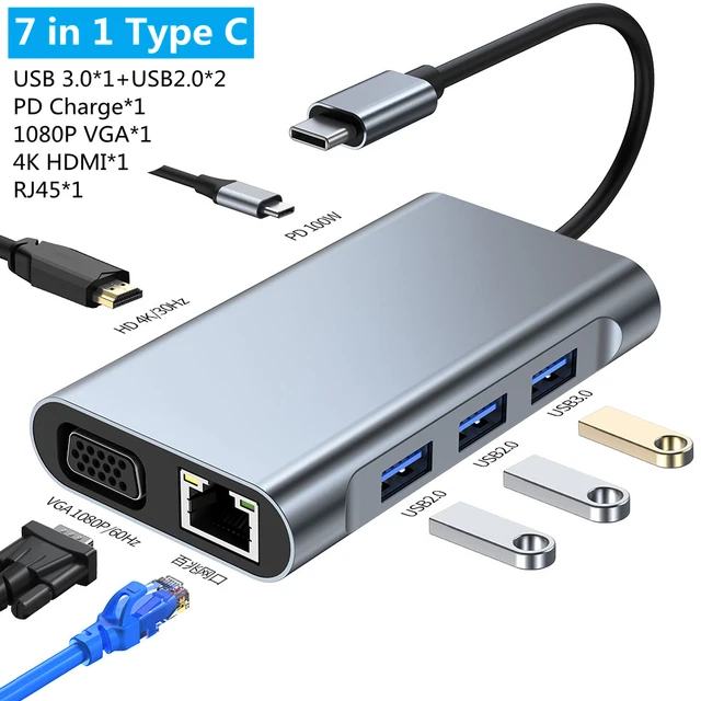 Plugable 2-in-1 USB Splitter with Dual USB 2.0 Ports, Compatible with  Windows, Linux, macOS, Chrome OS, USB Multiport Hub for Laptops