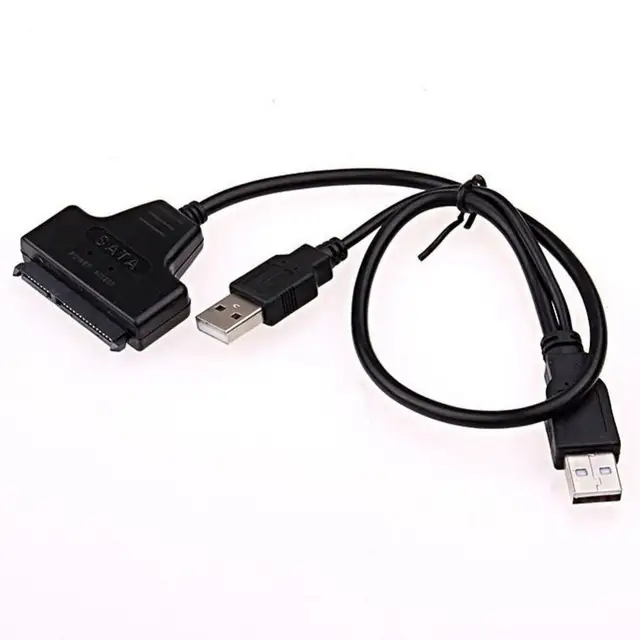Congdi USB SATA 3 Cable Sata To USB 3.0 Adapter UP To 6 Gbps Support  2.5Inch External SSD HDD Hard Drive 22 Pin Sata III A25 2.0