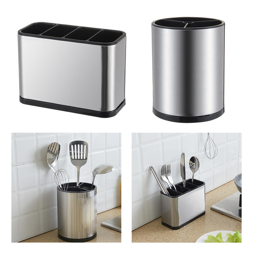 Spatula Cutlery Holder Utensil Caddy Flatware Organizer Divider for Non-Silp