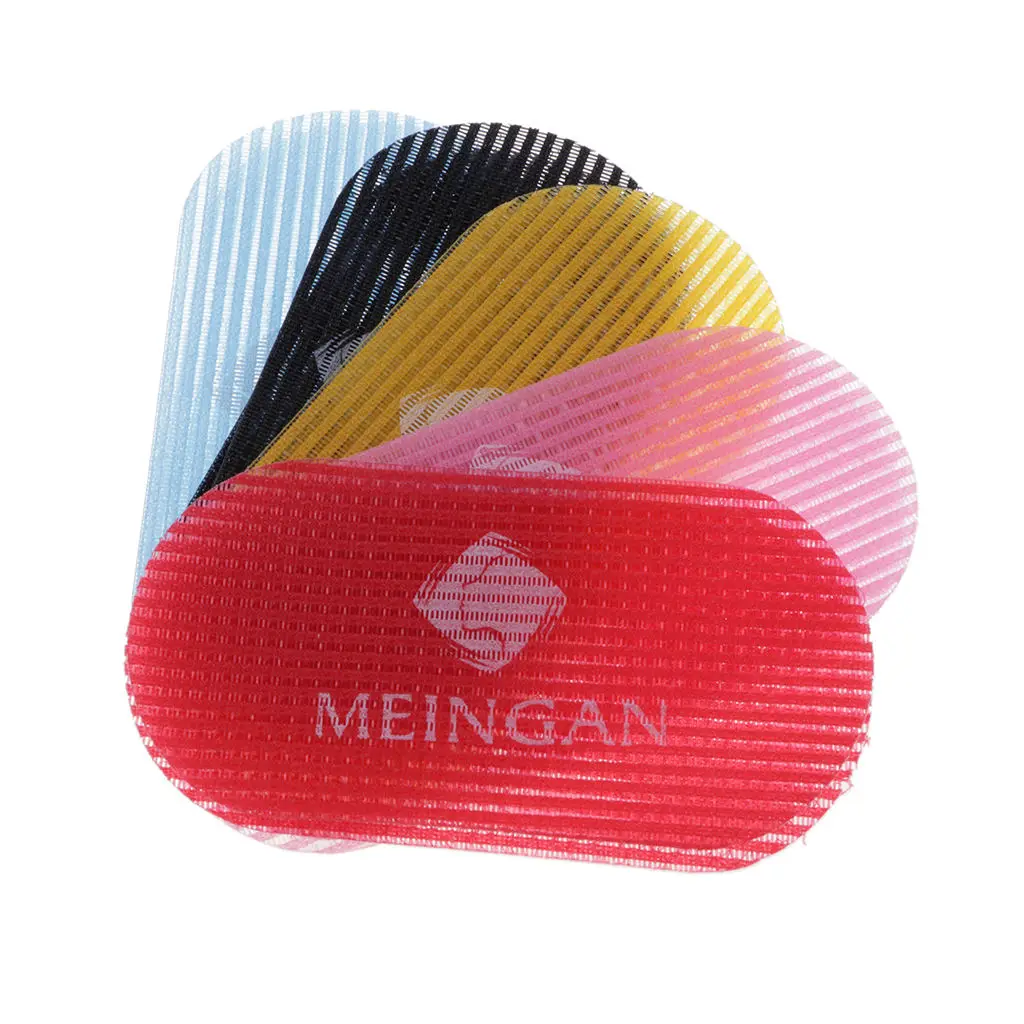 5 Pairs Colorful  Bang Hair Pad Clips Hair Fringe Care Tool Makeup Accessories