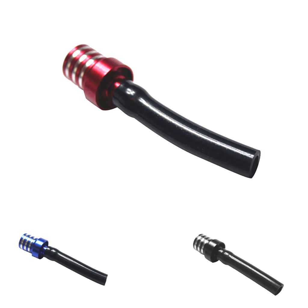 dolity Color Gas Fuel Tank  Valve Vent Breather Hose Tube for ATV Motor Blue
