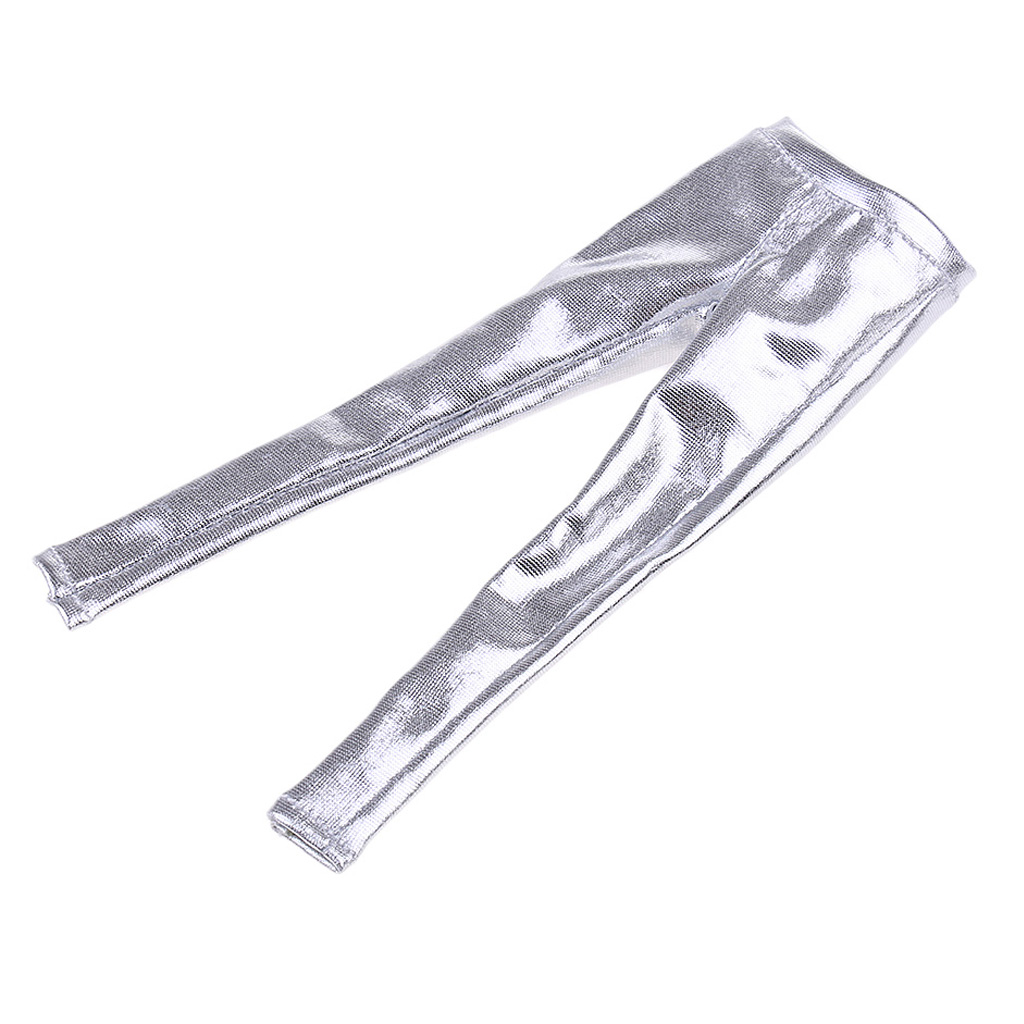 MagiDeal 1/6 Scale PU Leather Female Trousers Women Pants Clothes for 12 Inch Figures Doll Toy DIY Accessories