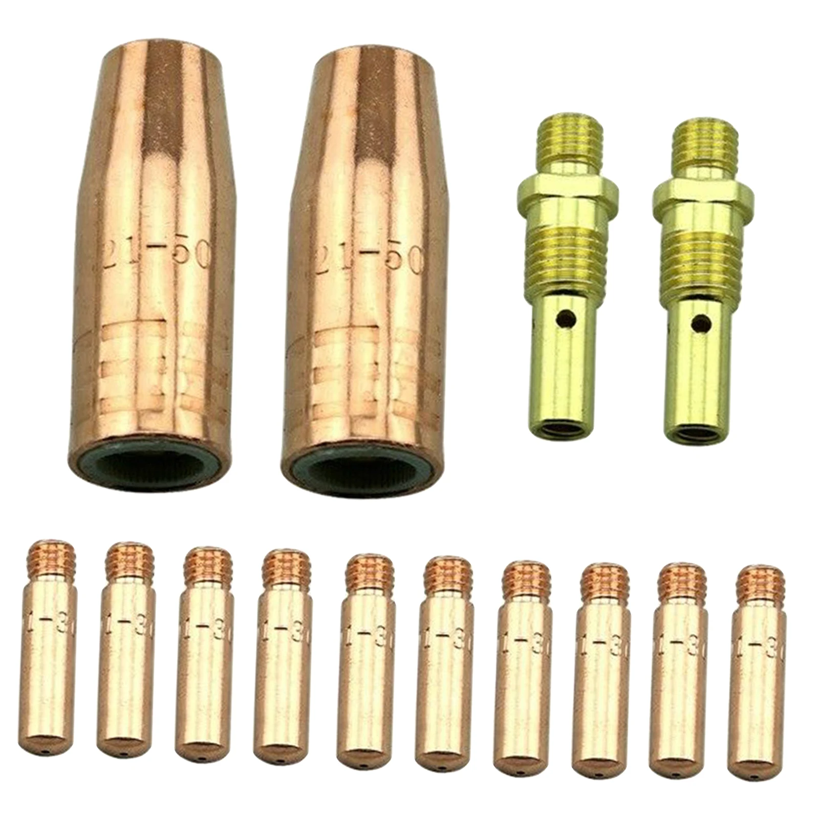 MIG Welding Nozzle Terminal Accessory Welding for Mini/#1 Protection Tip Nozzle Welders Welding Torch Accessories Kit