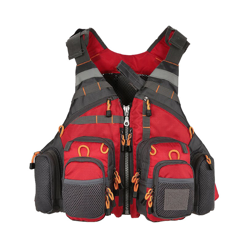 Jaqueta salva-vidas respirável, Multifunction Safety Sport Vest, Natação ao ar livre