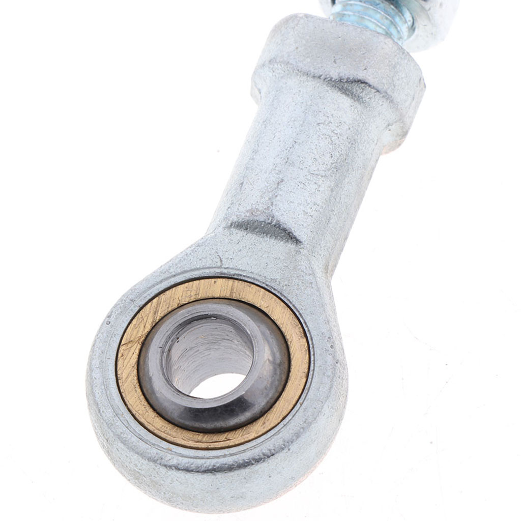 2 Pcs Silver Ball Joint Steering Shaft Tie Rods Ends Assembly for Modified ATV