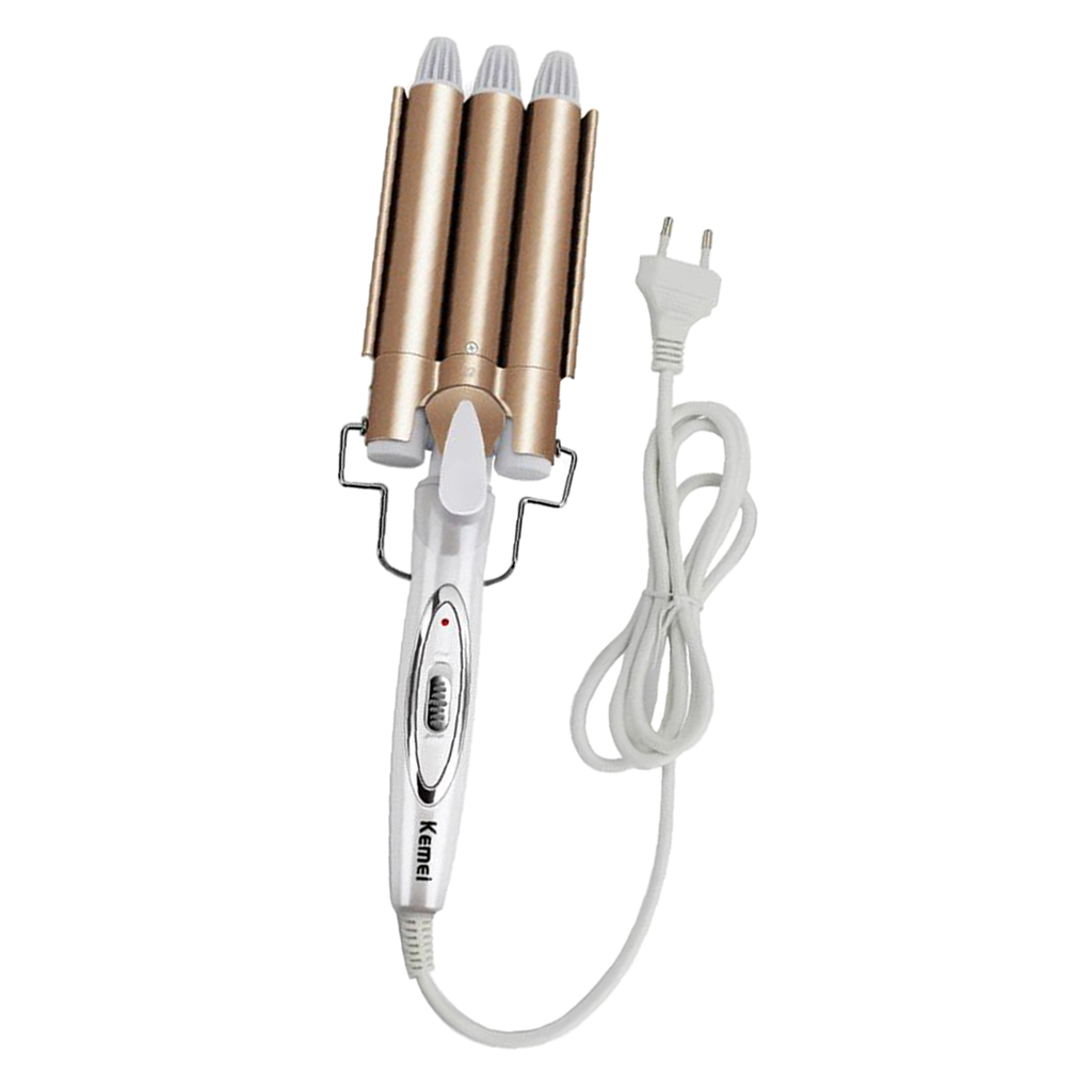 2 in 1 Curling Iron Wand, Hair Curler Barrels with Temperature Control