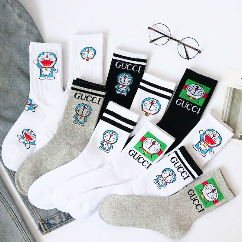 gucci doraemon socks