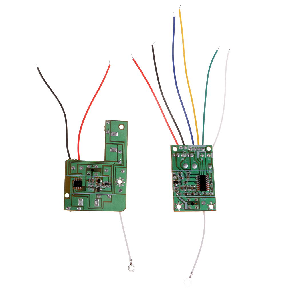 4 Channel 40MHZ Remote Controller Receiver Transmitter Board with Antenna