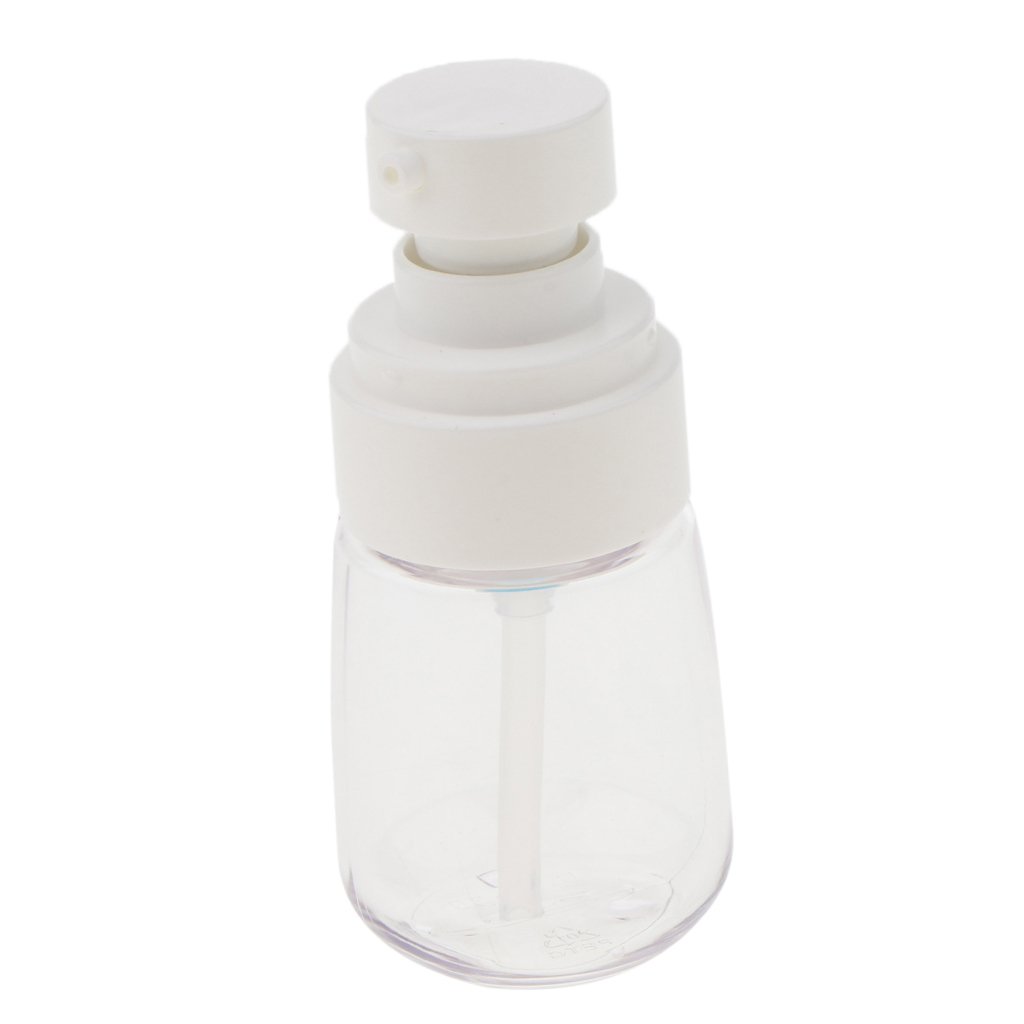 1pc 30/60/100ml Empty Refillable Clear Plastic Bottles Container Makeup Cosmetic Face Cream Lotion Jar Pot