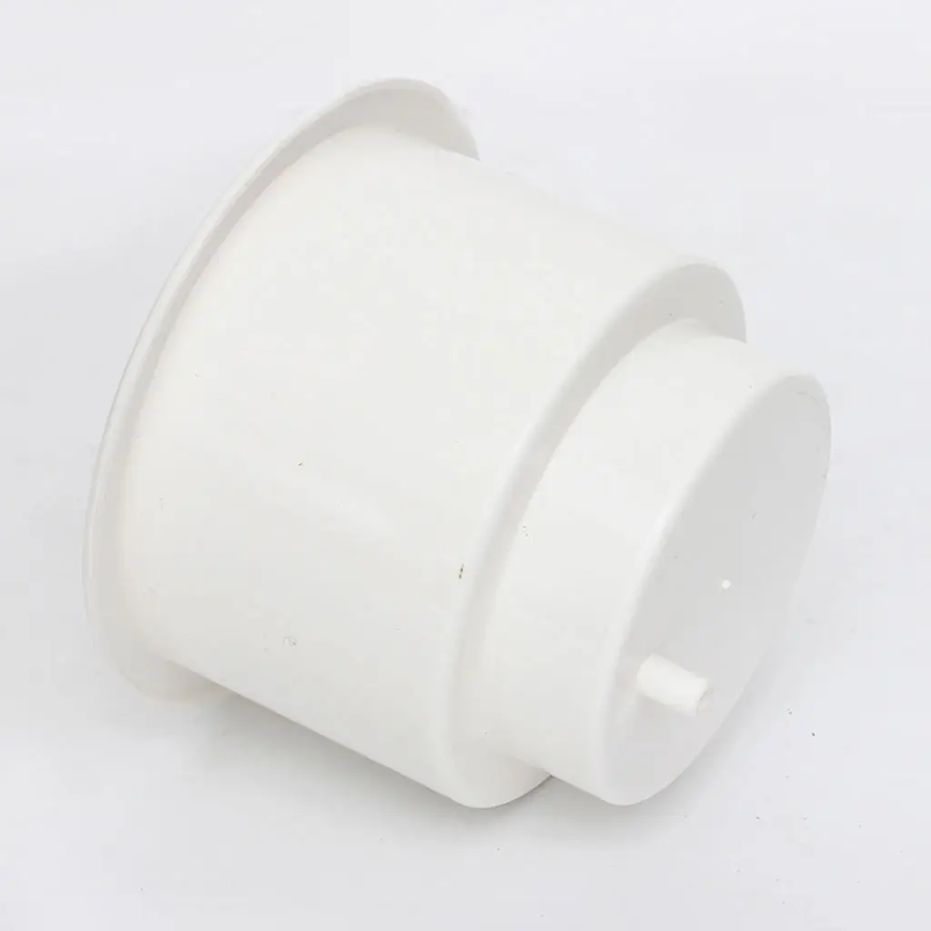 White Side Hole Recessed Cup Drink Holder for Marine Boat Car RV Install Almost Anywhere On Boat Game Table Sofa Cars & RV