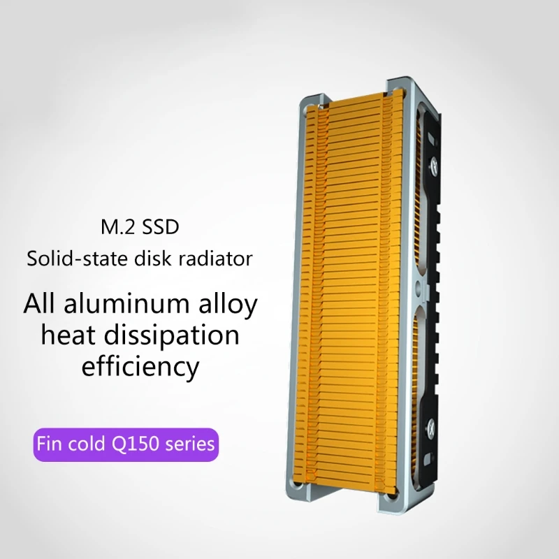 All Copper Heat Sink for M.2 NVMe SSD - Heat Pipe Radiator for 2280/22110 Hard Disks Description Image.This Product Can Be Found With The Tag Names Cheap Computer Cables Connectors, Computer Cables Connectors, Computer Office, High Quality Computer Office