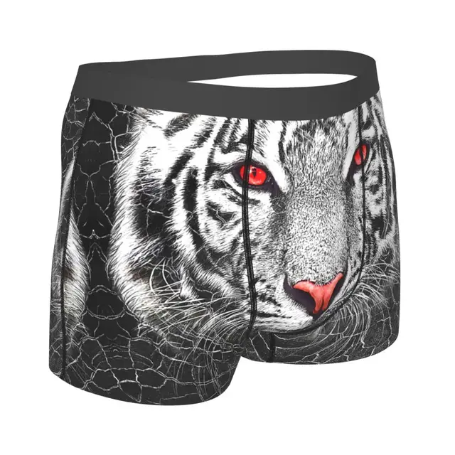 Sexy Boxer Cool Tiger Wallpaper Art Shorts Panties Briefs Men Underwear  Nature Animal Breathable Underpants for Male Plus Size - AliExpress