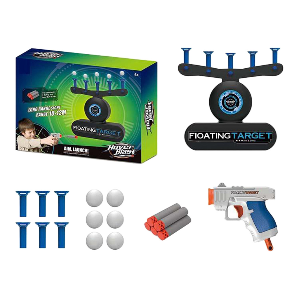 Floating Target Game Foam Blaster Shooting Ball Party Favor Gifts Age 7-14