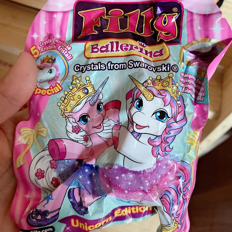 Filly Princess  Metallbox Dose  mit Inhalt  pink 