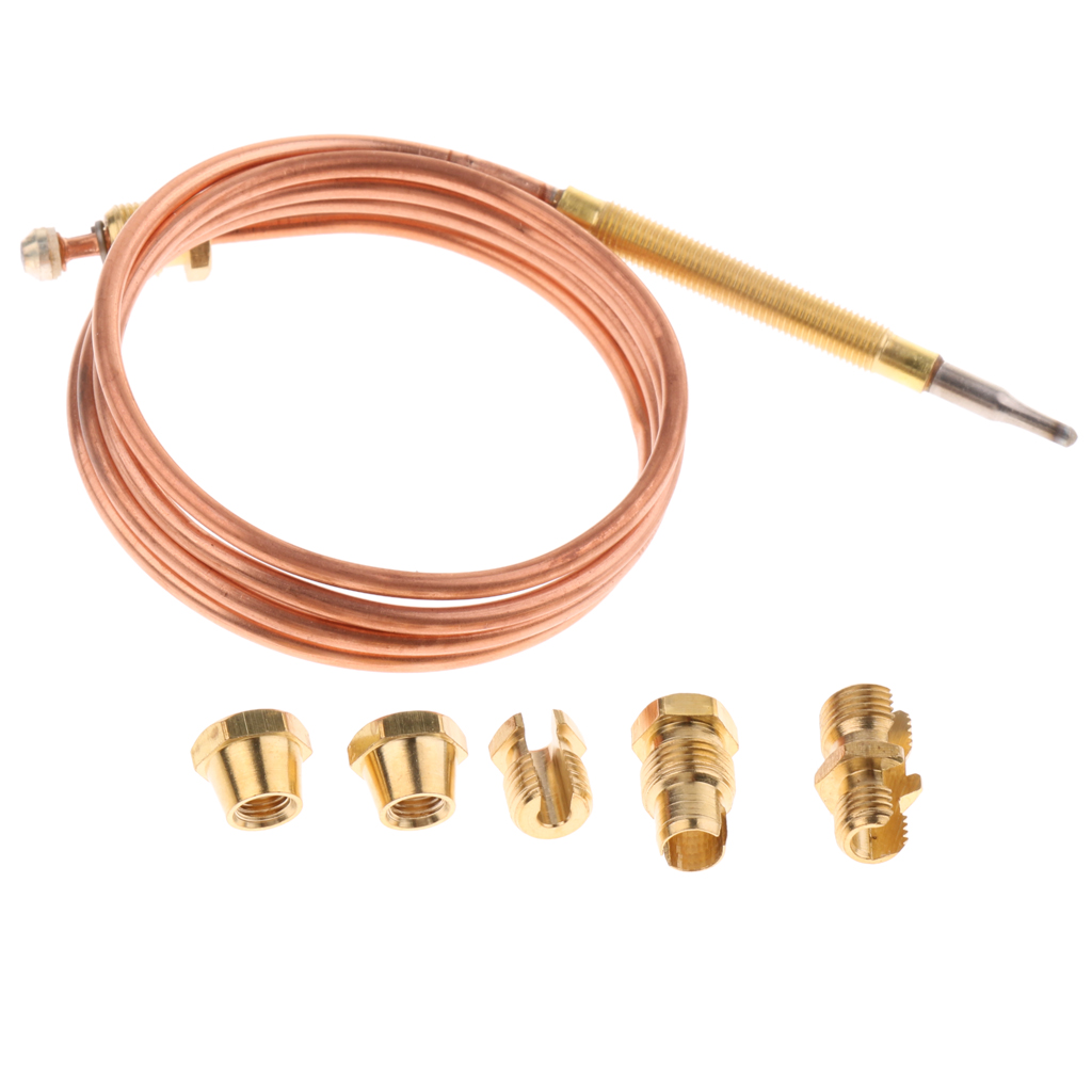 90cm Thermocouple Replacement Set For Gas Furnaces Boilers Water Heaters;