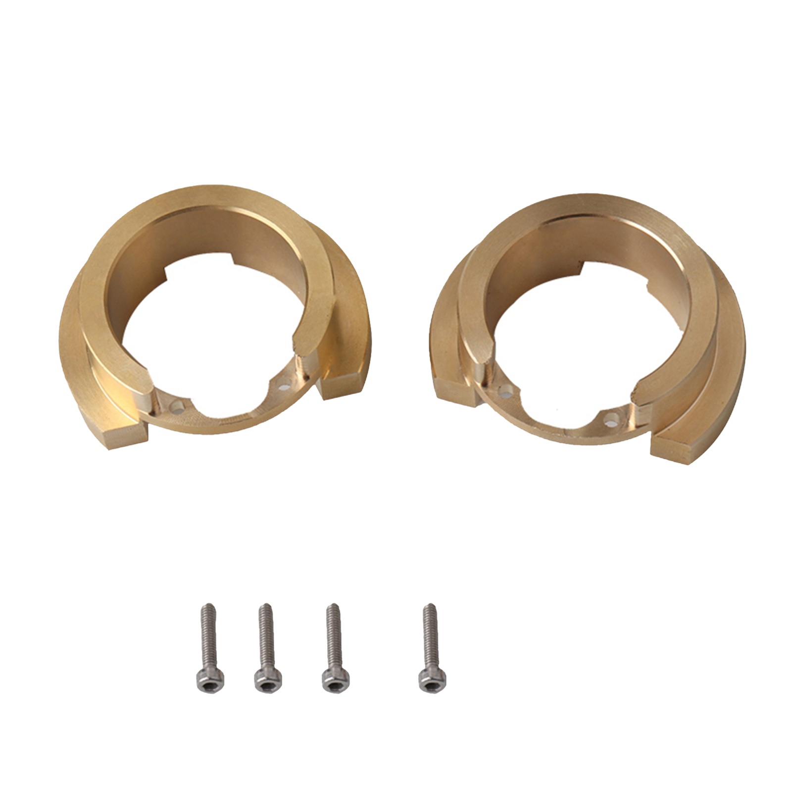 RC Brass Counterweight Portal Fit for 1:10 Scale RC Crawler TRX4 Upgrades
