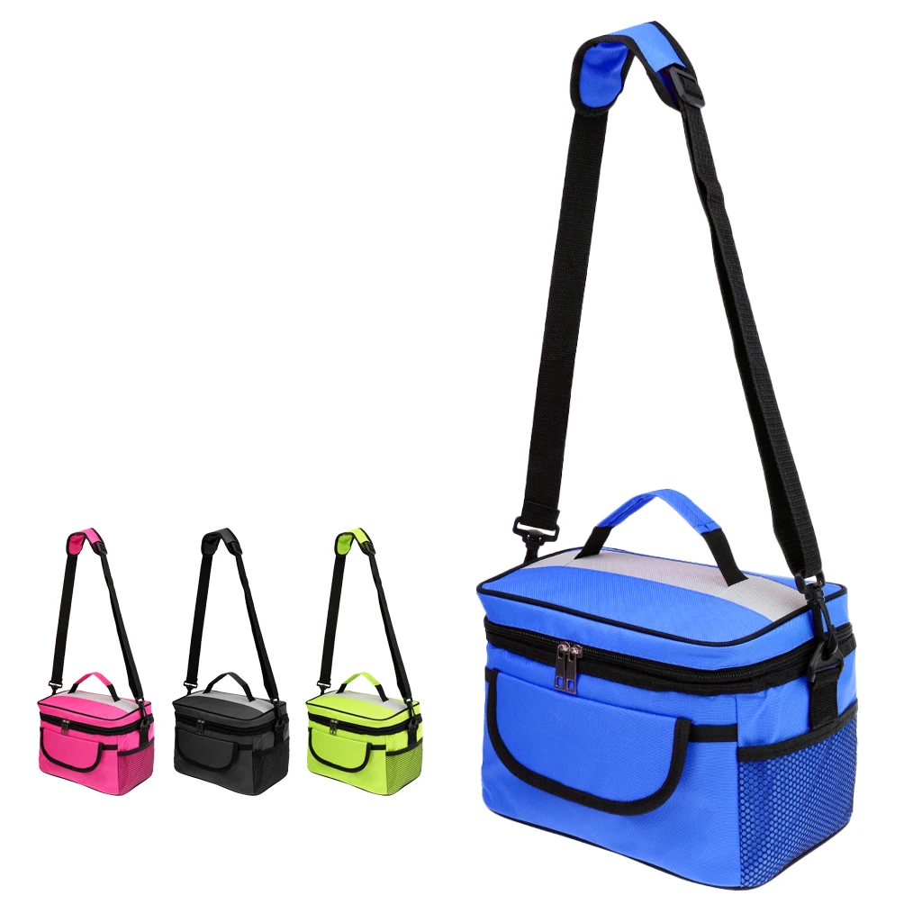 Travel Outdoor Insulated Cool Cooler Thermal Lunch Bag Picnic Tote Box Container