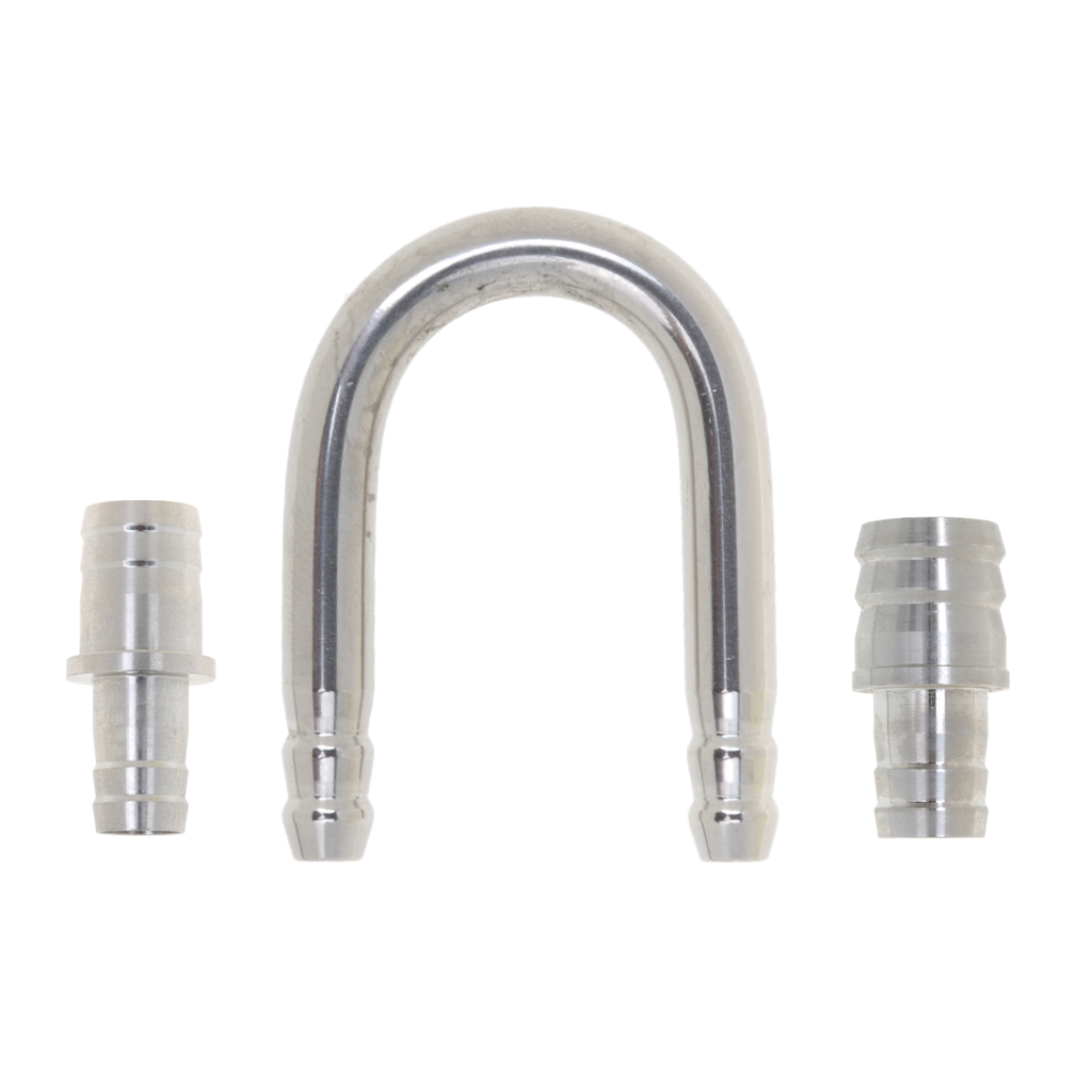 Stainless Steel Aquarium Fish Tank Pipe Hose Tube Connector Adapter Converter