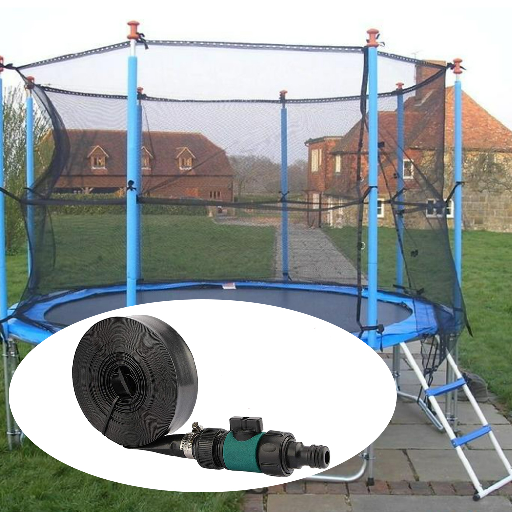 Trampoline Sprinkler Kids Summer Garden Backyard Water Game Toys Cooling Kit