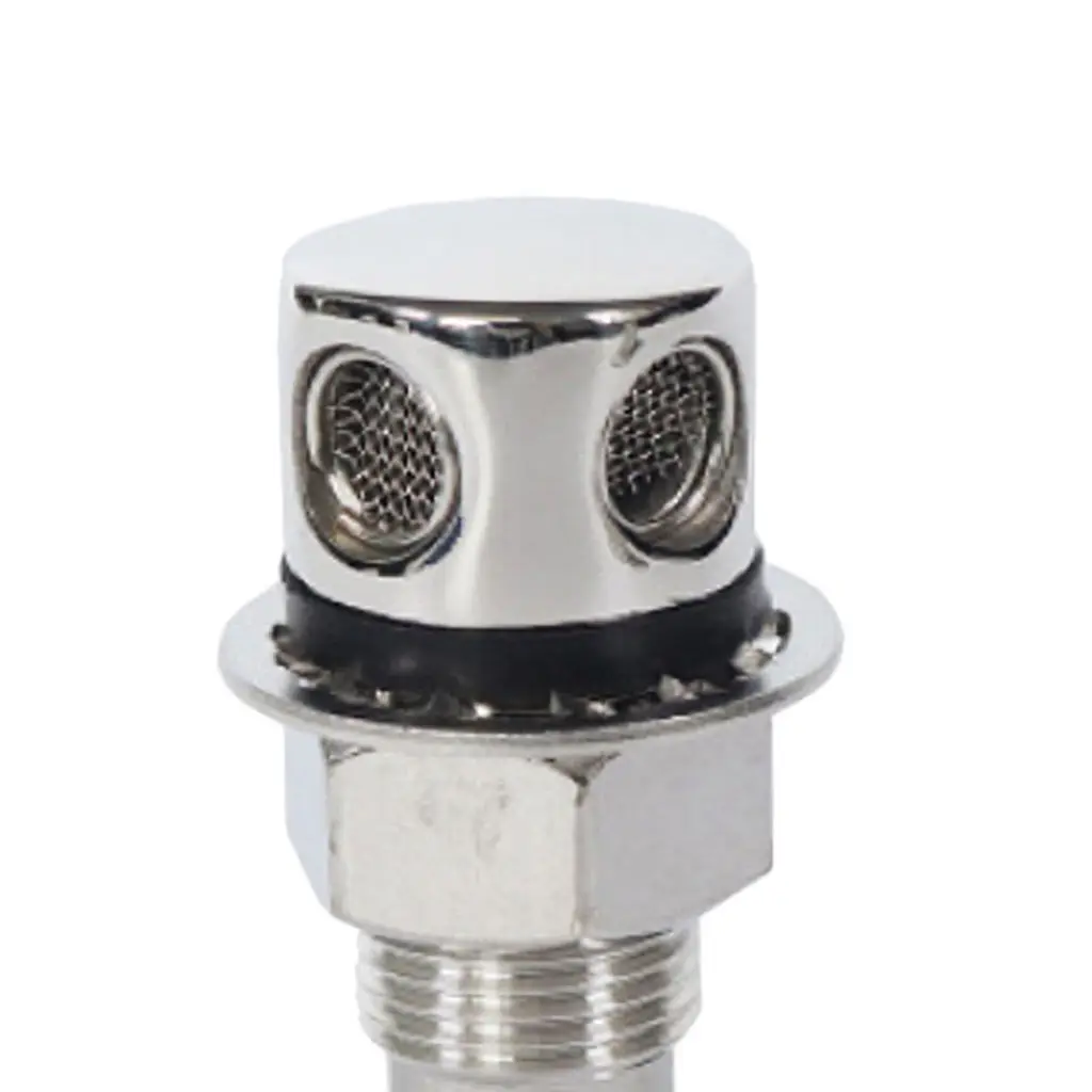  16mm Stainless Steel Tank Vent Valve For Boat Yacht Marine, 84mm Length