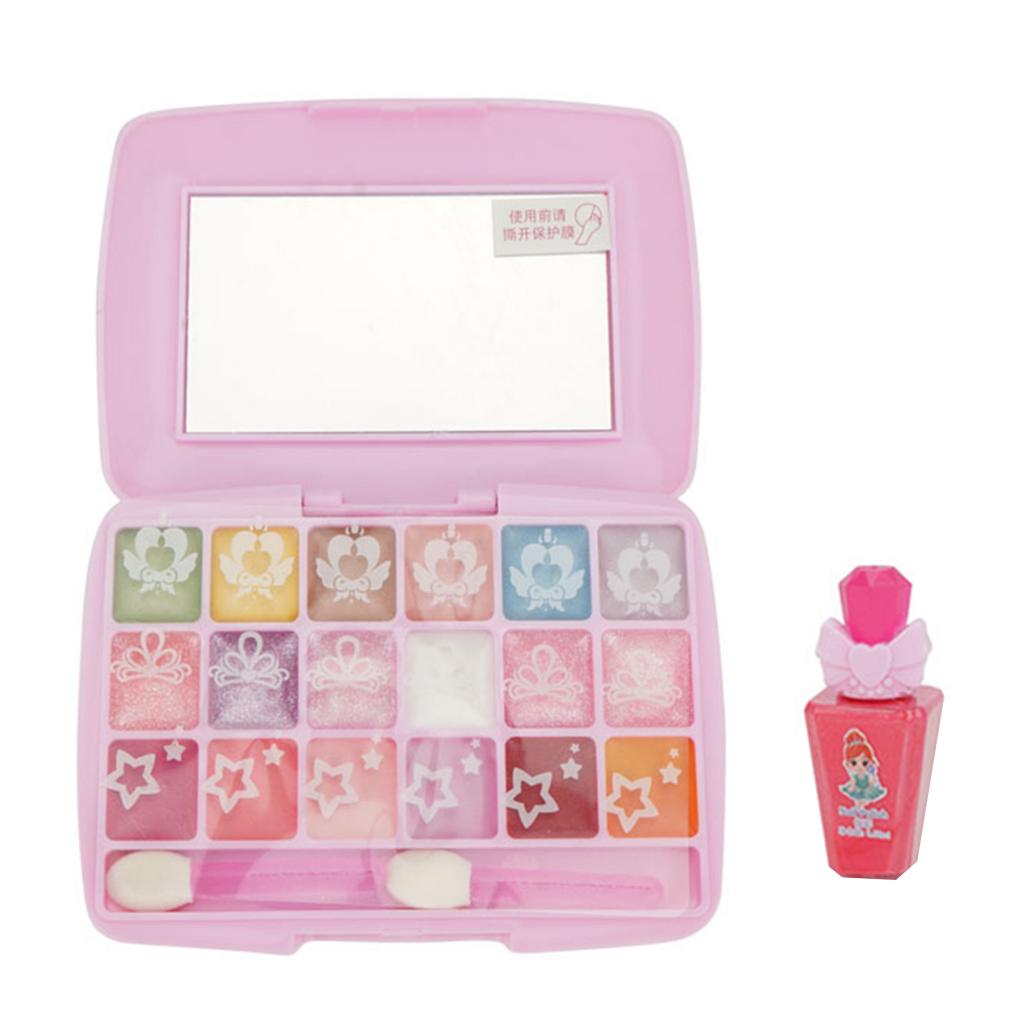 Kids Make Up Toy Set Costume Pretend Play Beauty Safety Kit Toys Girl Cosmetic
