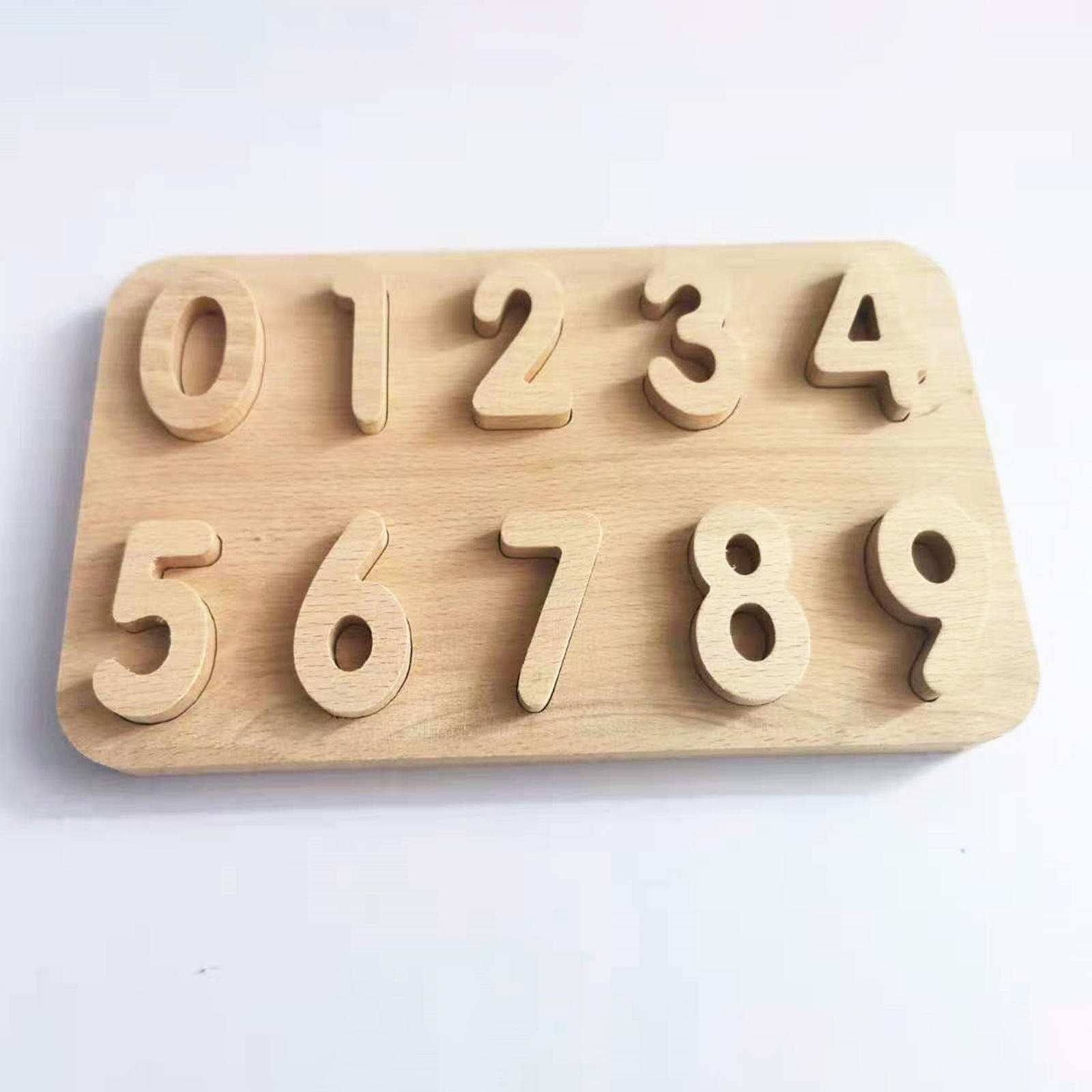 0-9 Digital Alphabet Jigsaw Boards Preschool Matching Games for Children