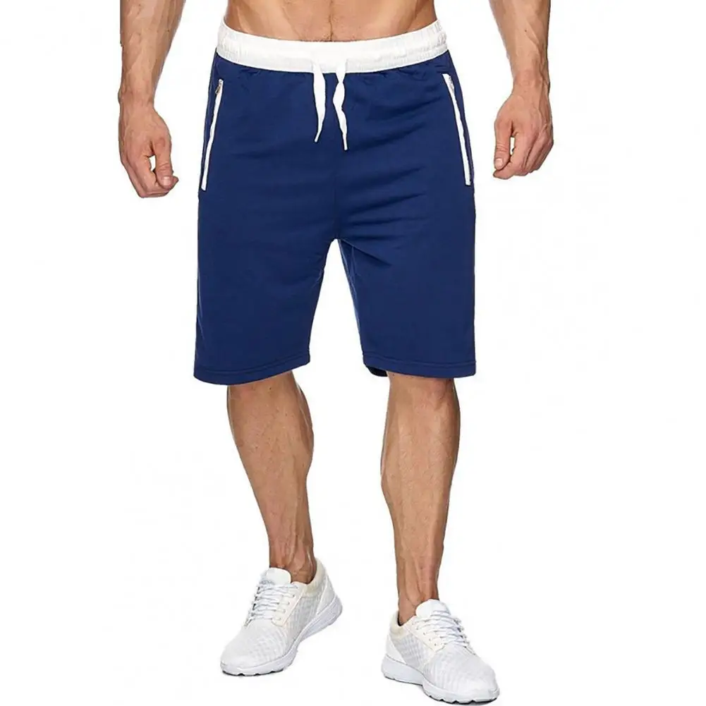 maamgic sweat shorts ummer Men's Suit Short-sleeved Shirt Shorts 2-piece Suit Short Adjustable Breathable Drawstring Zipper Pockets Summer Short Pant black casual shorts