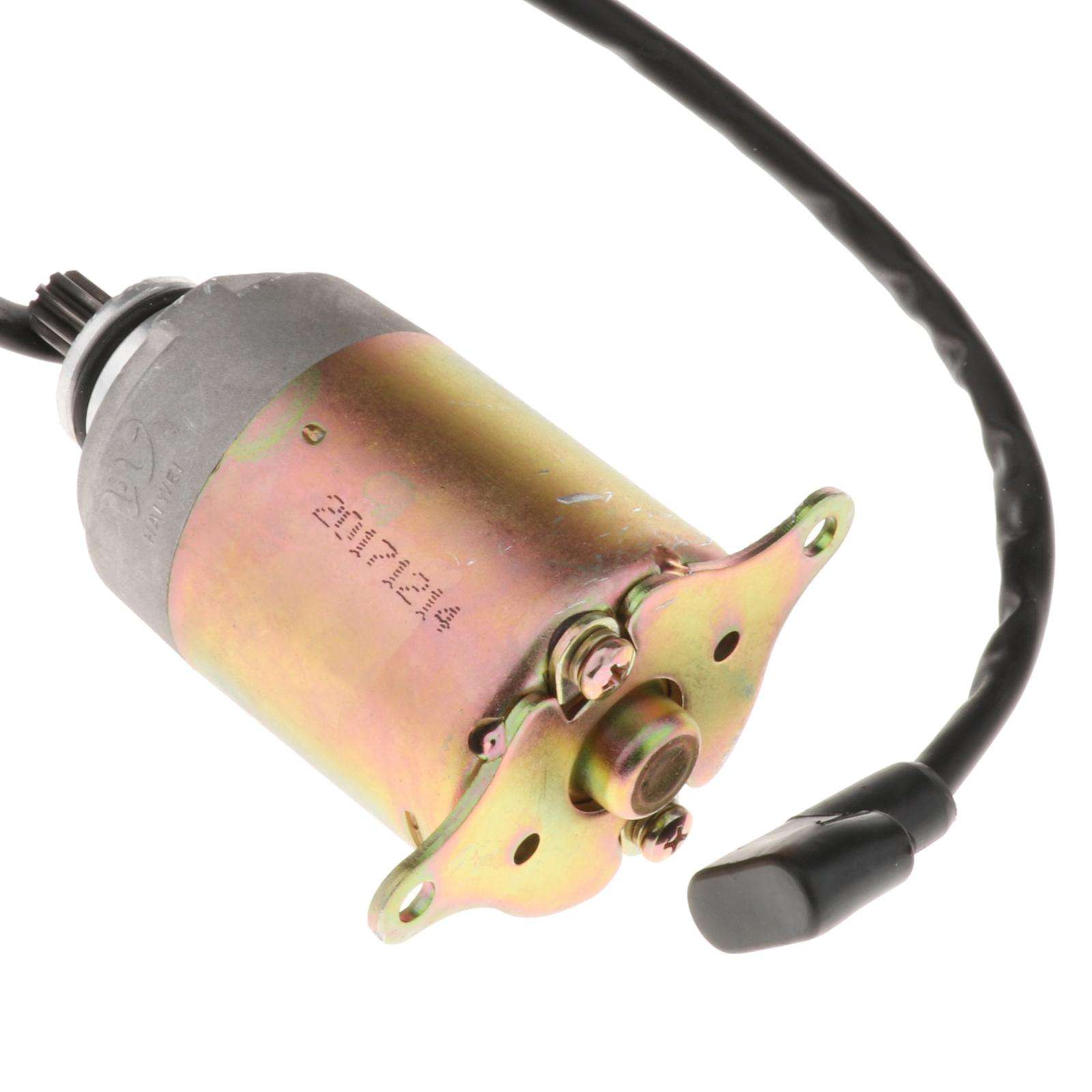 Professional 9T Starter Motor for GY6 150cc ATV  Buggy Scooter Durable