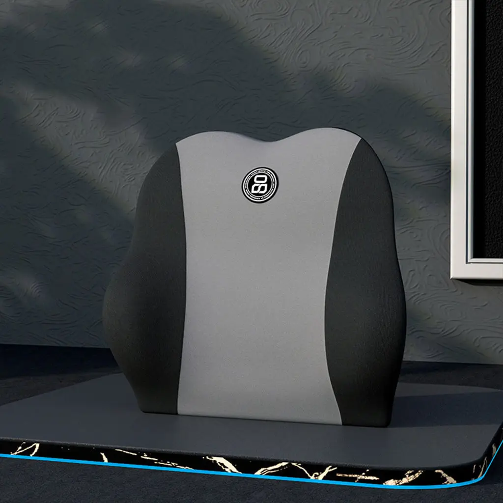 Lumbar Pillow Ergonomic Waist Rest Lumbar Support for SUV Car, Gaming Chairs, Bed