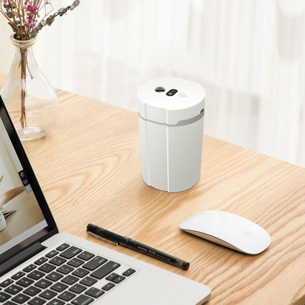 280ml Portable Car Air Humidifier Induction Alcohol Sprayer Bottle Non-Contact Infrared Sensor Mini Sanitizer Dispenser