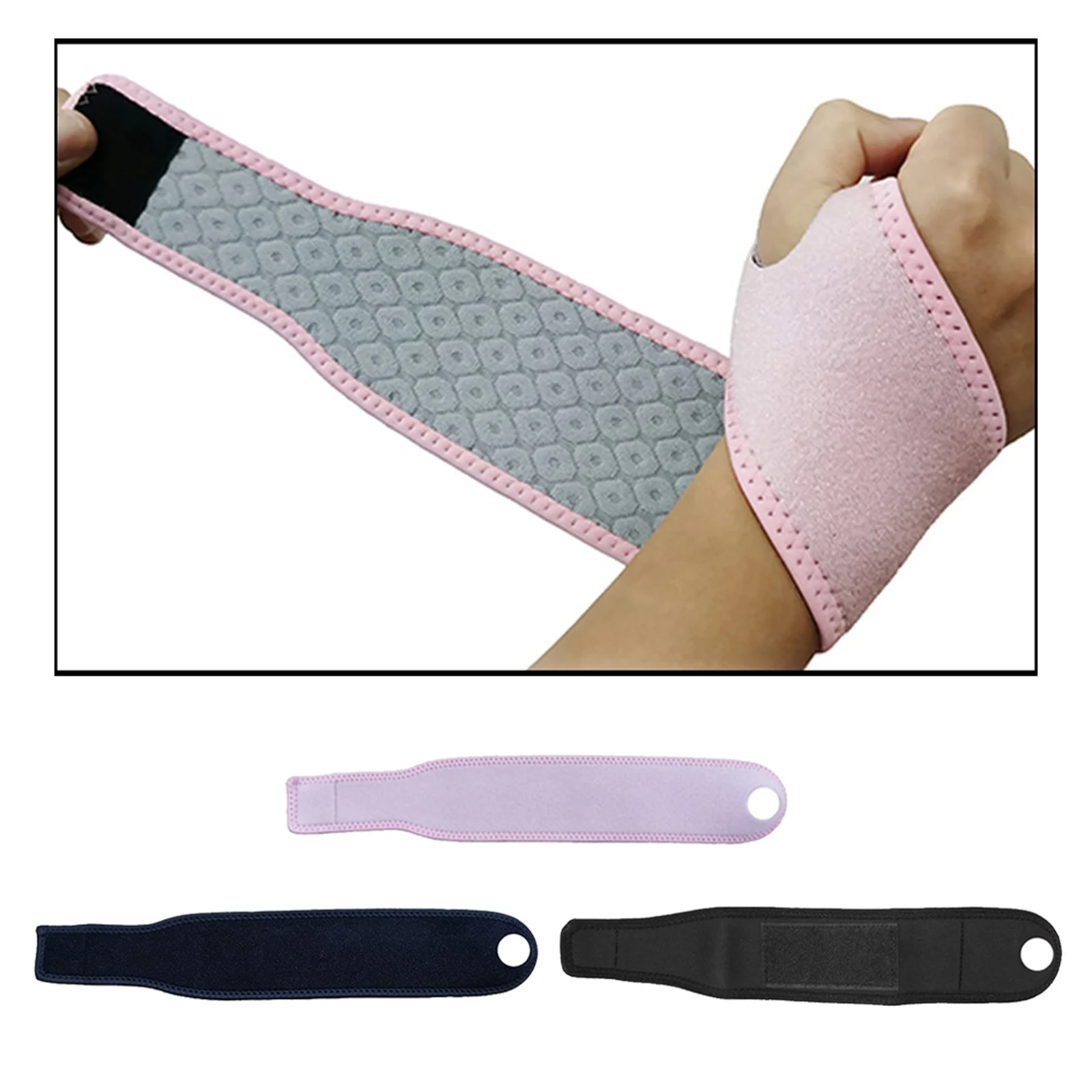 Universal Carpel Tunnel Wrist Brace Support Adjuster Wrap Sprain Strain Gym