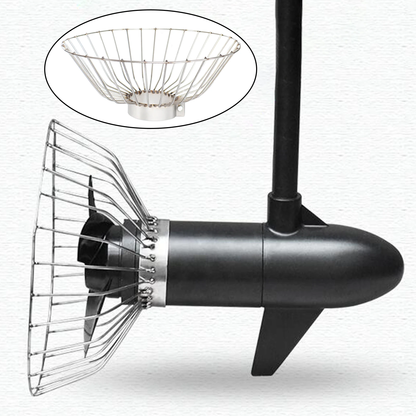 Propeller Safety Cage, Propeller Protector Anti-Winding Boat Motor Protective Net Boat Thrust Protection Guard for Canoe Kayak