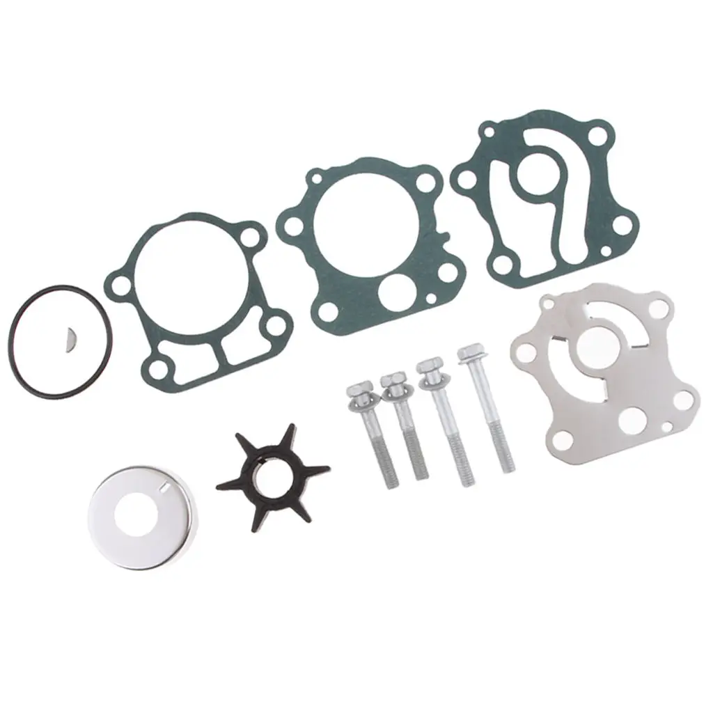 Water Pump Impeller Kit Rebuild Set 6H3-W0078-A0 Replacement for Yamaha Outboard